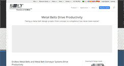 Desktop Screenshot of belttechnologies.com
